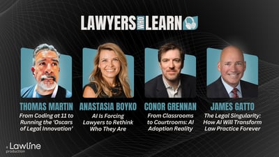 AI, Innovation, and the Future of Law: 4 Lawyers Who Learn Podcast Episodes You Can't Miss